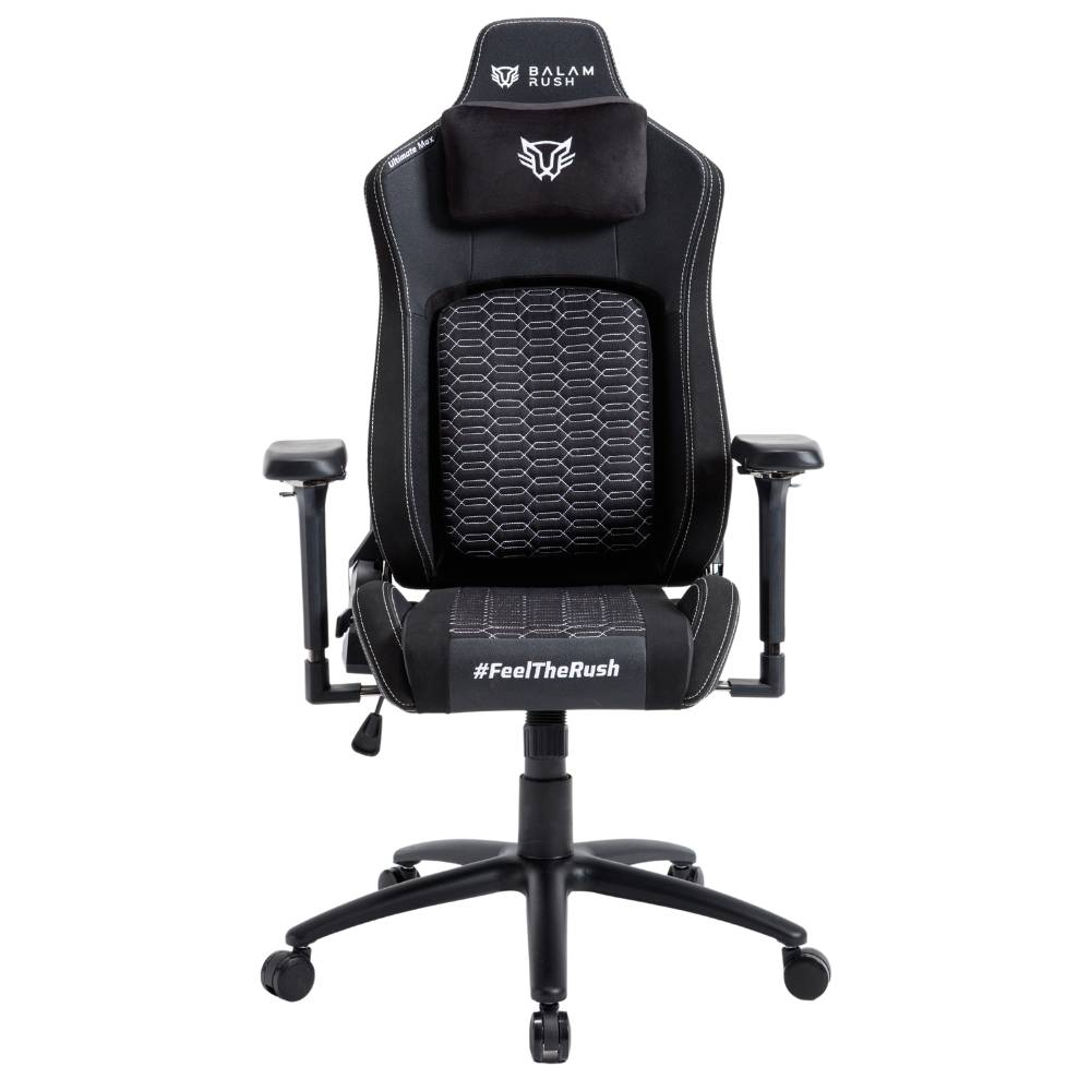 Silla Gaming ULTIMATE MAX U3 Balam Rush Legend Series Silla Gamer - Inclinacion hasta 135°, Soporte hasta 150 kg Silla Gaming ULTIMATE MAX U3 Balam Rush Legend Series Silla Gamer - Inclinacion hasta 135°, Soporte hasta 150 kg